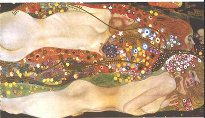 Water Serpents II (Friends) by Gustav Klimt